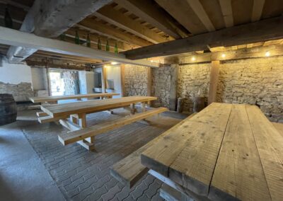 ancienne étable salle à manger 2
